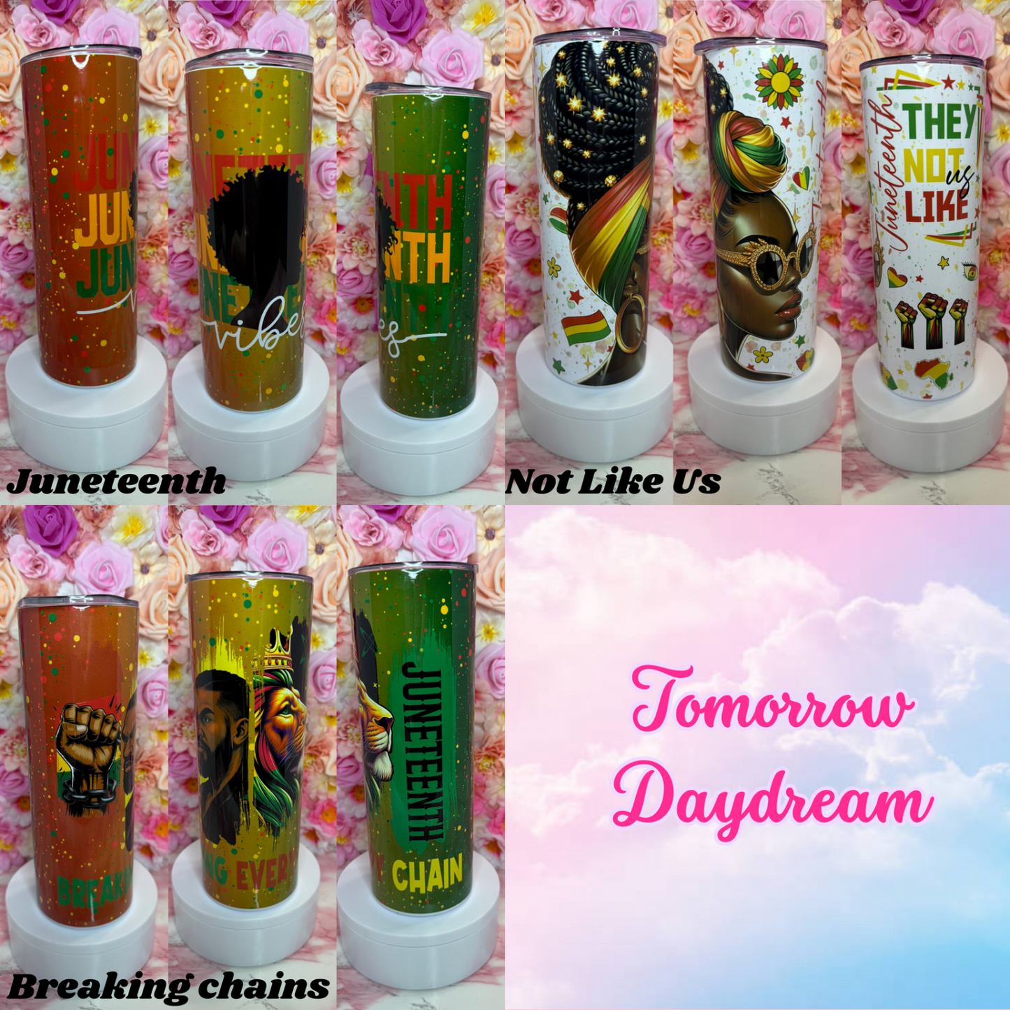 Juneteenth 20oz Tumblers