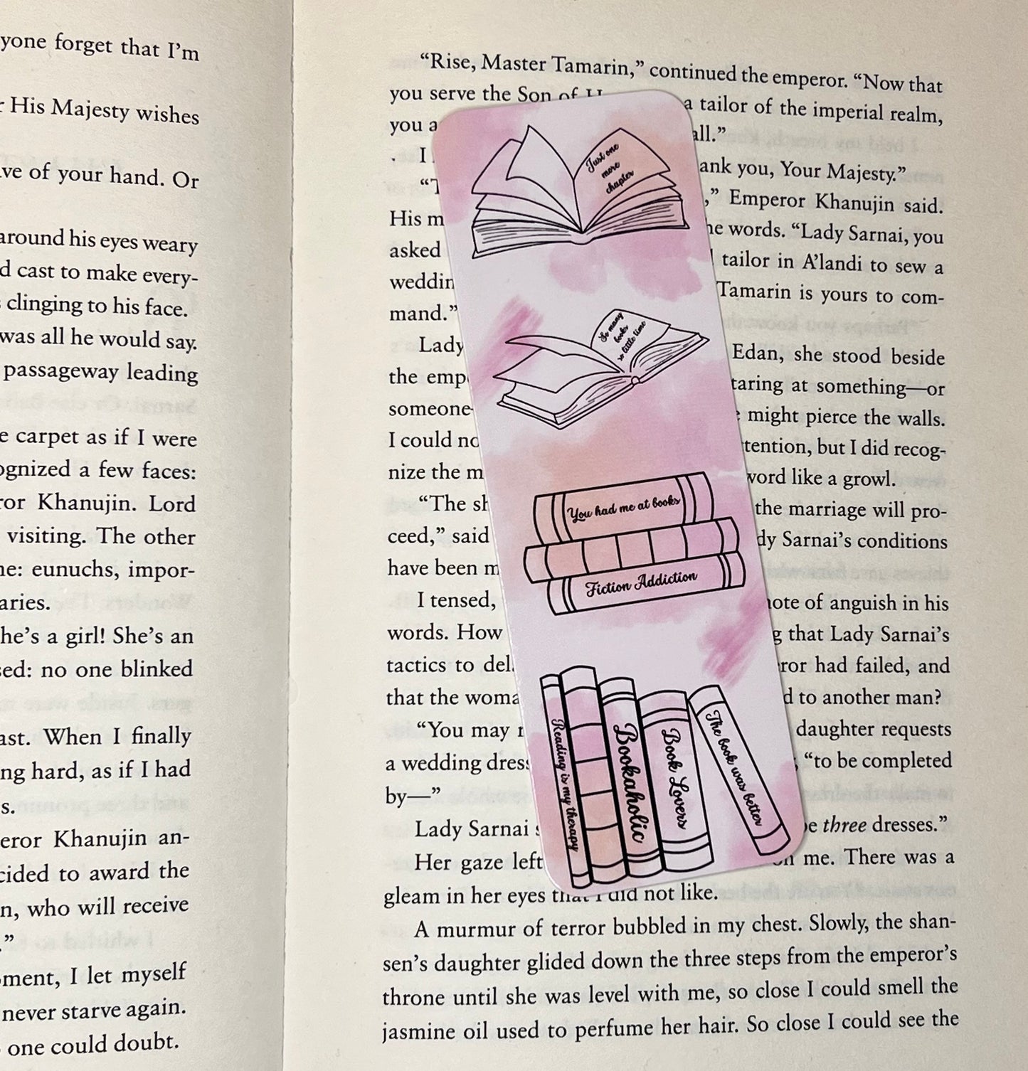 Book Lovers Bookmark
